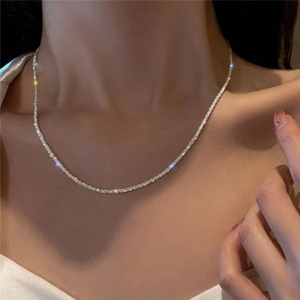 Silberkette für Damen.